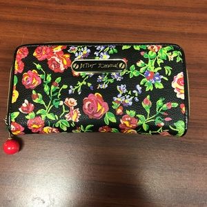 Floral Betsy Johnson Wallet